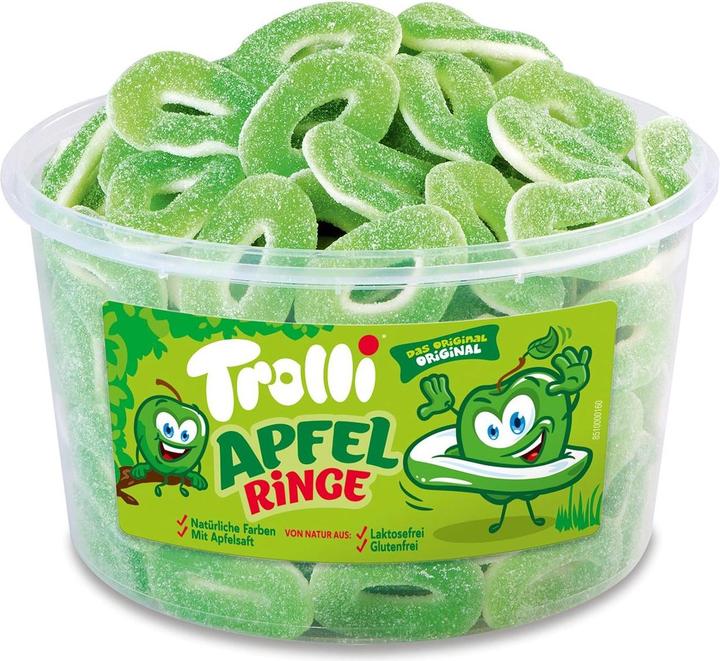 Trolli Saure Apfelringe (1 Stk., 1200 g)