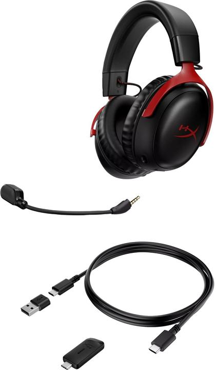 Produktbild HyperX Cloud III (Kabellos, Kabelgebunden)