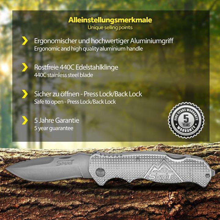 Produktbild Outdoor Spirit Klappmesser (8.60 cm)