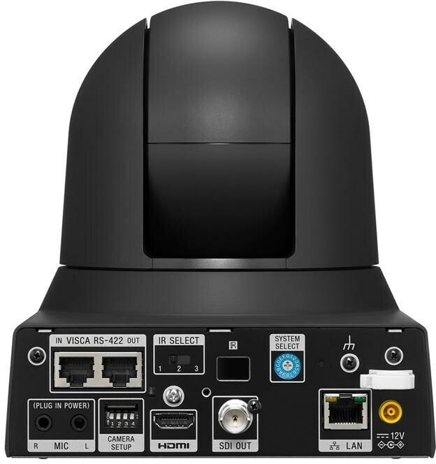 Actual product image Sony PTZ 30X ZOOM CAMERA BLCK DC12V 1/2.5 EXMOR R CMOS 2CH AUDIO IN (3840 x 2160 pixels)