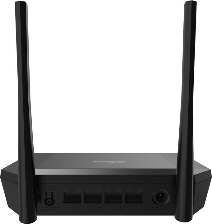 Produktbild Dahua Wireless Router||Wireless Router|300 Mbps|IEEE 802.11 b/g|IEEE 802.11n|1 WAN|3x10/100M|DHCP|Number o