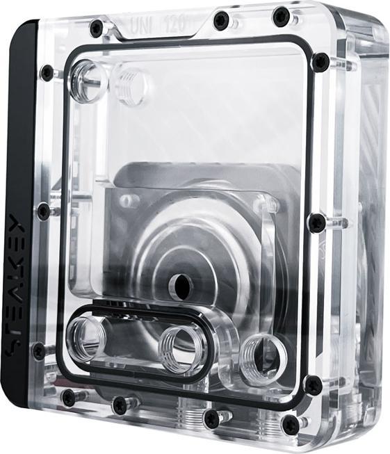 Actual product image Stealkey Customs UNI 120 Distroplate + D5, ARGB - Acrylic