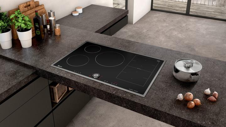 Immagine prodotto Neff N 70, Piano cottura a induzione, 80 cm, Nero, Con cornice sul top