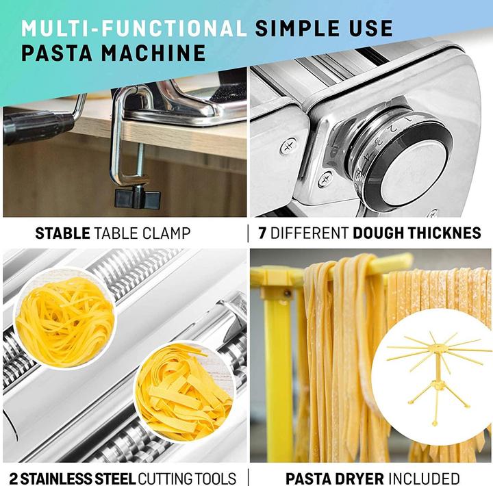 Actual product image VeoHome Manual pasta machine