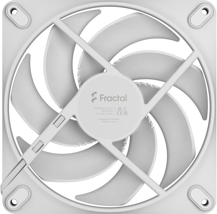 Produktbild Fractal D. Momentum 14 White (140 mm, 1 x)