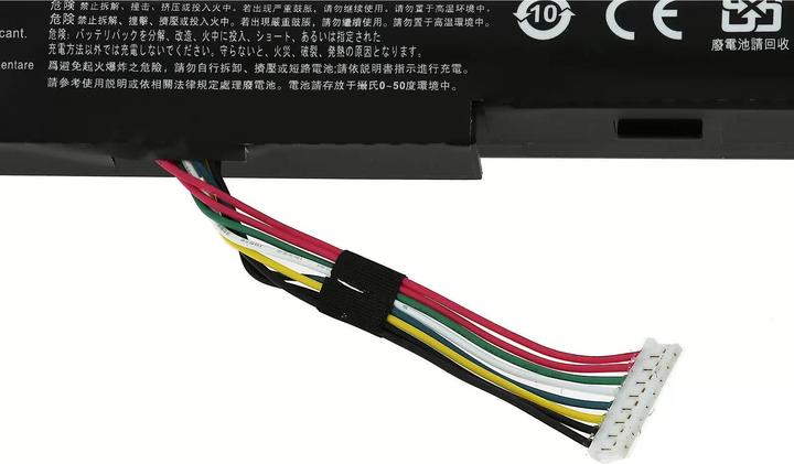 Produktbild AccuCell Akku für Laptop Acer Aspire E5-575G / E5-523G / Typ AS16A5K - 14,6V - 2200 mAh (2200 mAh)