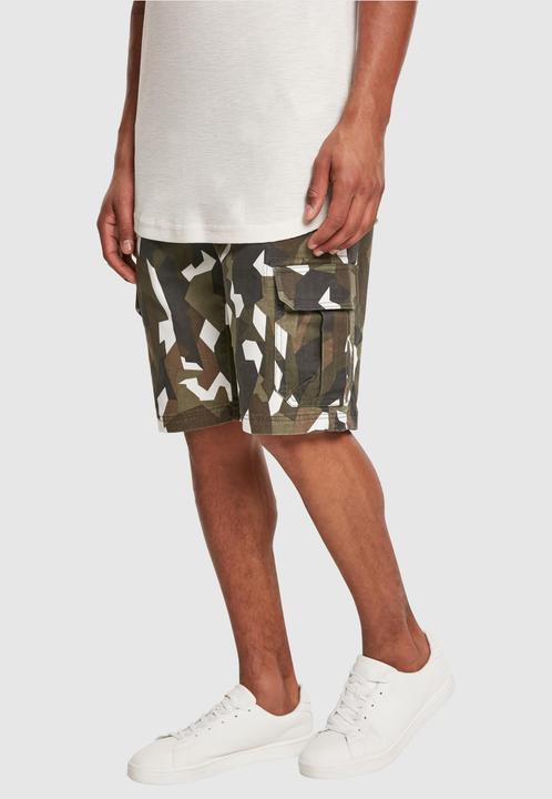 Immagine prodotto Urban Classics Pantaloncini Cargo in twill stretch mimetico geometrico (30)