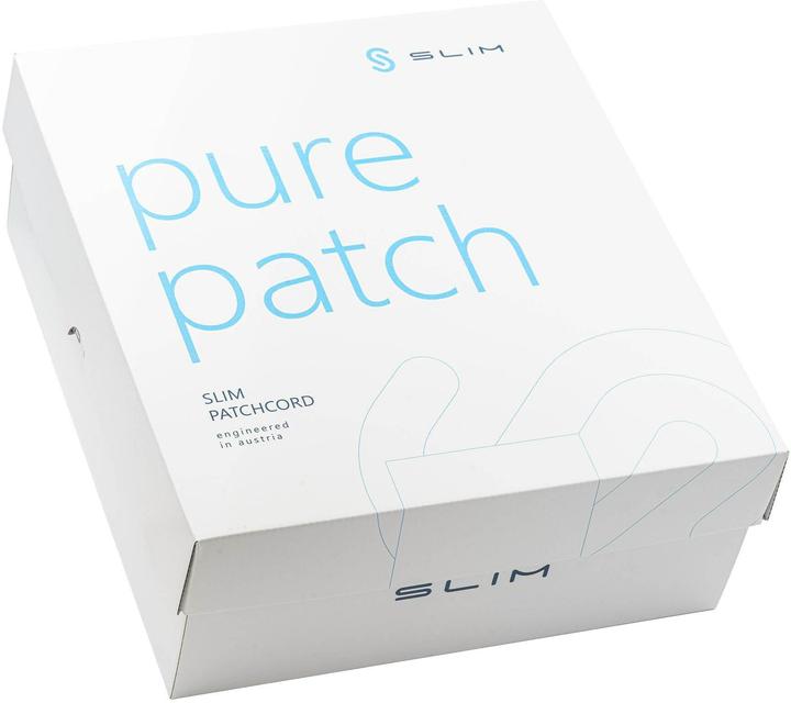 Image du produit SLIM Câble patch RJ-45, Cat 6A, U/FTP, 3 m, blanc, 36 paquets (U/FTP, CAT6a, 3 m)