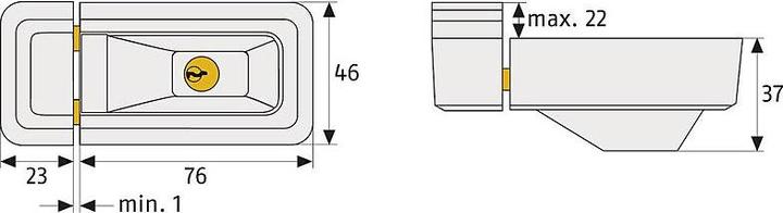 Actual product image Abus 3010 W AL0125
