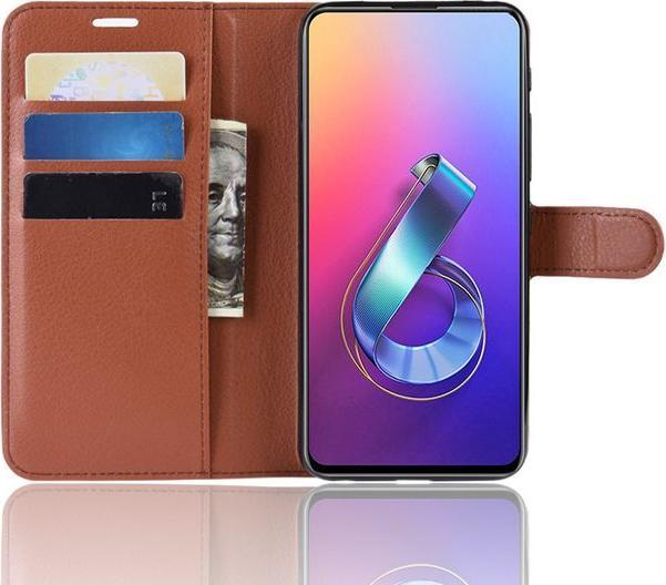 Image du produit MU Classic Série de couvertures de livres en cuir litchi (Asus Zenfone 6)