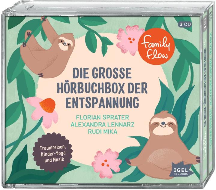 Image du produit FamilyFlow - Le grand coffret de livres audio sur la relaxation (Florian Sprater, Ralf Kiwit, Louis Friedemann Thiele, Alexandra Lennarz, Pirmin Sedlmeir, Allemand)