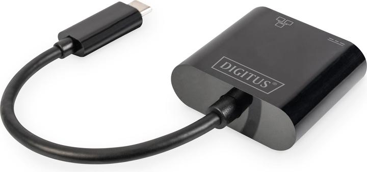 Actual product image Digitus USB Type-C™ Gigabit Ethernet adapter with Power Delivery support (USB-C, RJ45 (1x))
