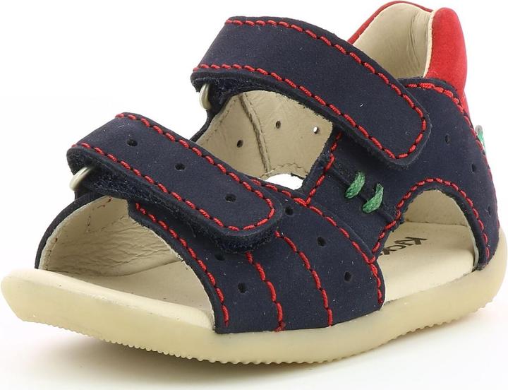 Navy/red