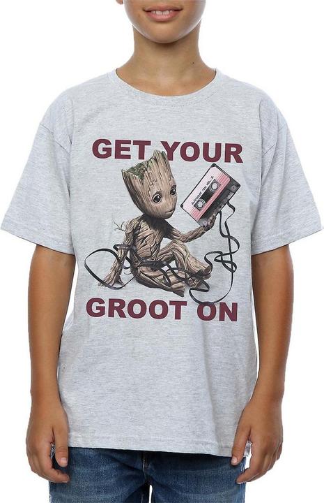 Immagine prodotto Guardians of the Galaxy Maglietta Boys Get Your Groot On Heather (128)