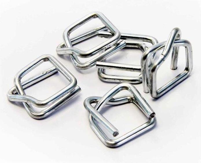 Actual product image Transpak Wire lock clamp for 19mm strip width galvanised galvanised (1 Piece)