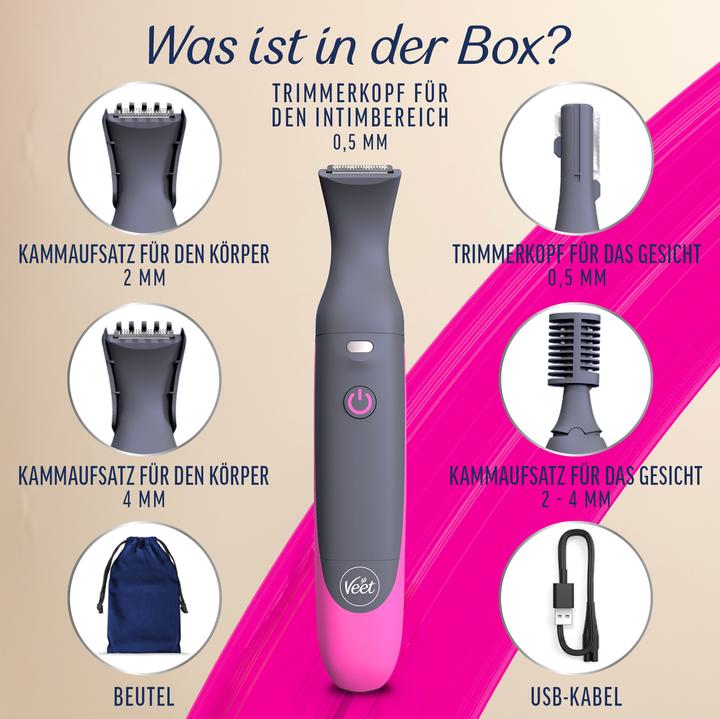 Immagine prodotto Veet Expert Elektronischer All-in-One Trimmer