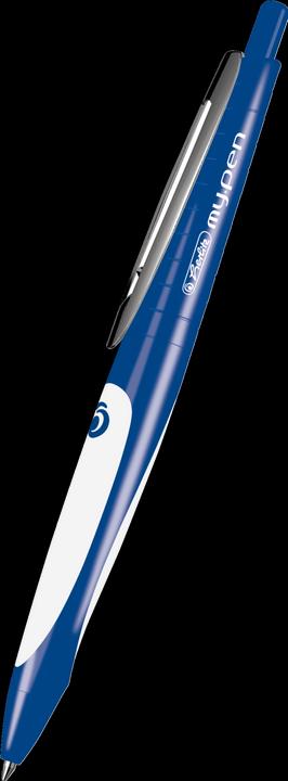 Produktbild Herlitz Kugelschreiber my.pen /weiss (Blau/weiss, 1 x)