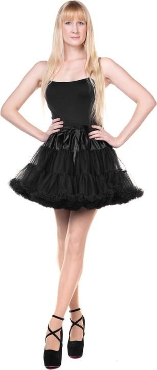 Produktbild Metamorph Rüschen Tutu schwarz - für Fasching & Karneval (One Size)