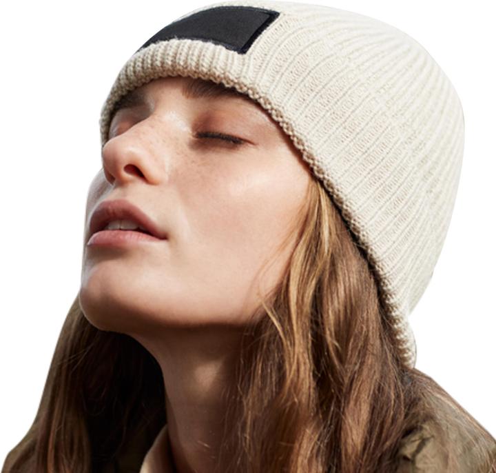 Produktbild Beechfield Fashion Mütze Gewebter Aufnäher (One Size)