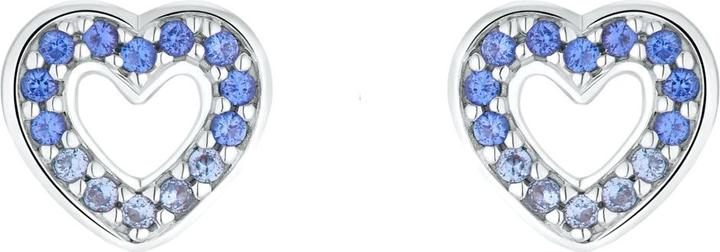 Prinzessin Lillifee Ohrschmuck für Mädchen, 925 Sterling Silber, Zirkonia (synth.), Herz (925er Silber)