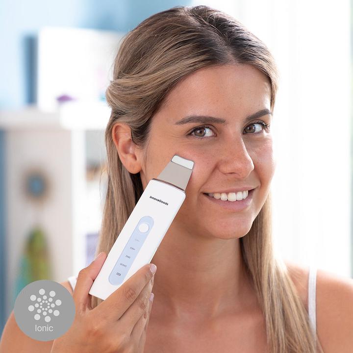 Produktbild InnovaGoods 4-in-1-Ultraschall-Gesichtsreiniger Faln