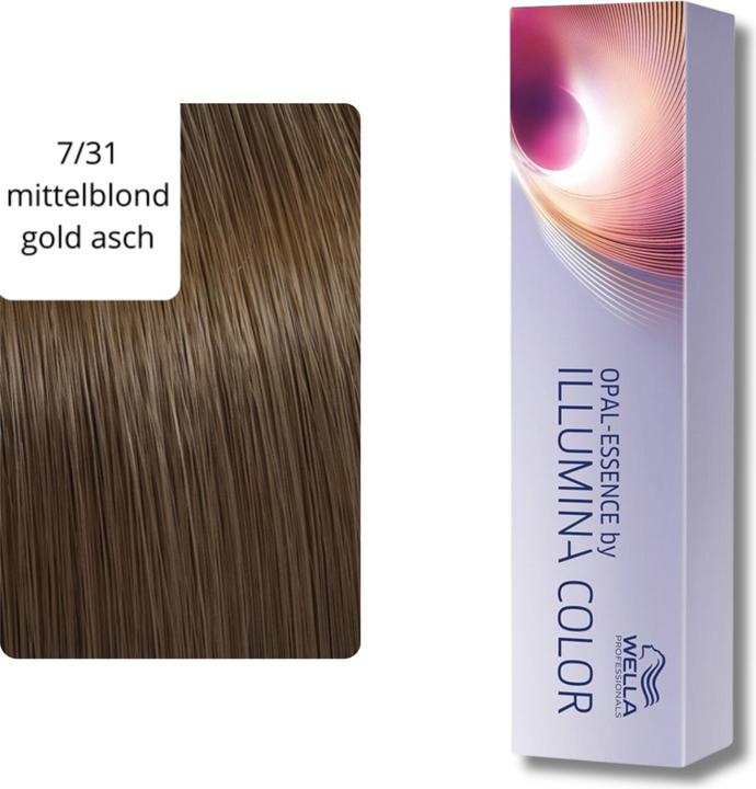 Produktbild Wella Illumina Color (7/31 mittelblond gold-asch)