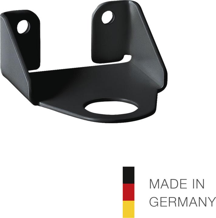 K&M 80396 Halter Desinfektionsmittel 25 mm schwarz