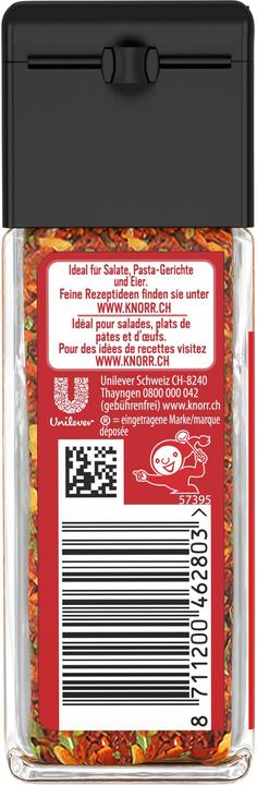 Produktbild Knorr 100% Natürlich Gewürzflocken Tomate, Gewürz Streuer zum Würzen von Tomatensuppen & Tomatensaucen (35 g)