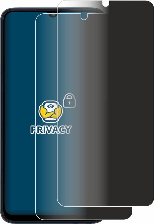 Actual product image BROTECT Anti-spy privacy film Blue light protection film (2 Piece, Xiaomi Redmi 12C)