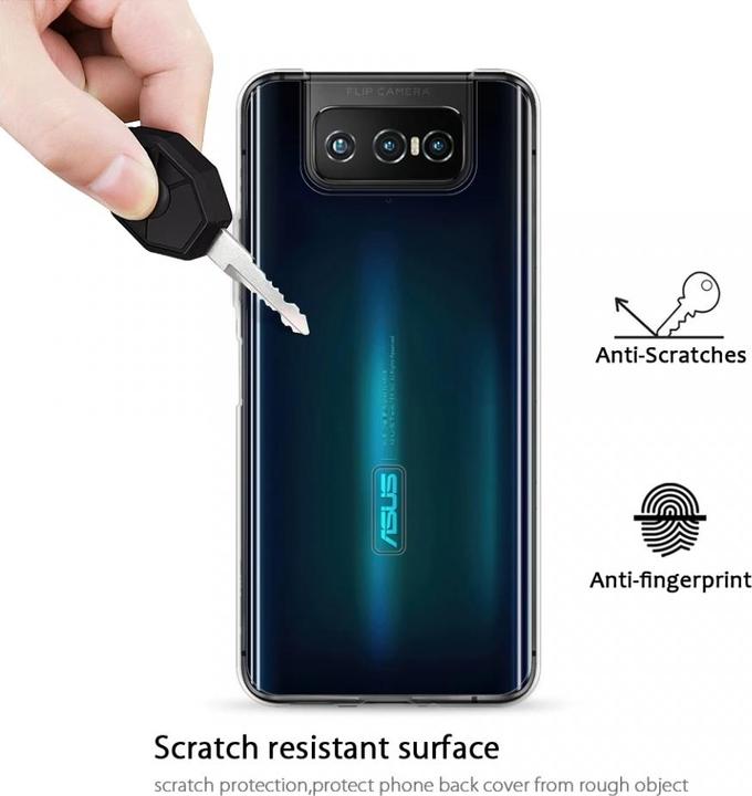 Image du produit Screenguard Asus Zenfone 7 / 7 Pro Etui souple en TPU transparent (Asus Zenfone 7)