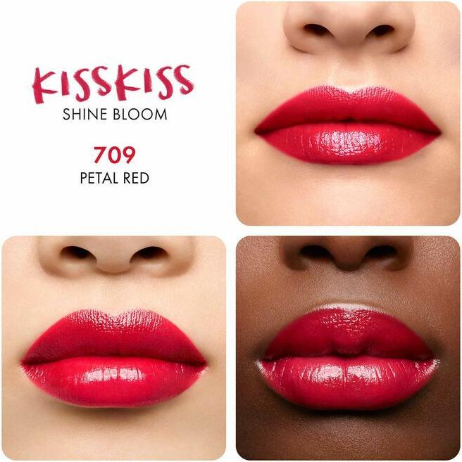 Image du produit Guerlain KK 21 Shine Bloom Lips 709 PETAL RED R1 (709 Rouge pétale)