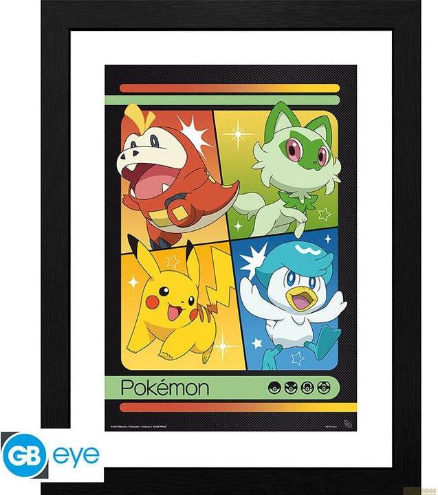 Immagine prodotto GB Eye Pokemon Framed Print Scarlet & Violet Starters (30x40)