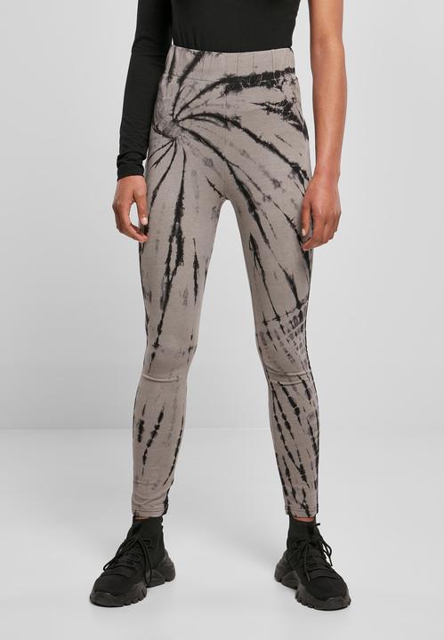 Urban Classics Ladies Cotton Tie Dye High Waist Leggings