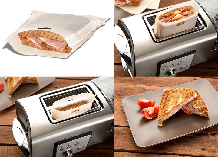 Produktbild Rosenstein & Söhne 9x Dauer-Antihaft-XL-Toastbags
