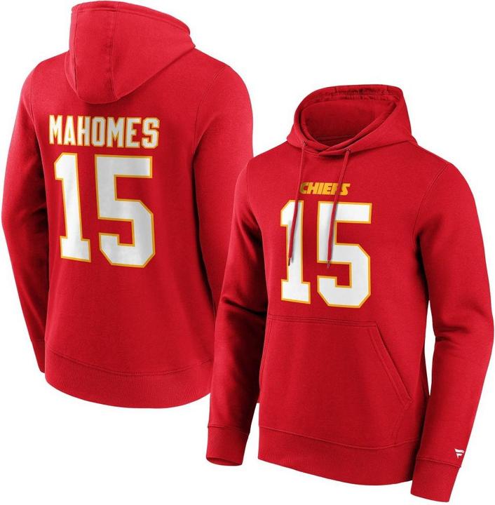 Fanatics Kansas City Chiefs Graphic Hoodie Mahomes 15 XL (XL)
