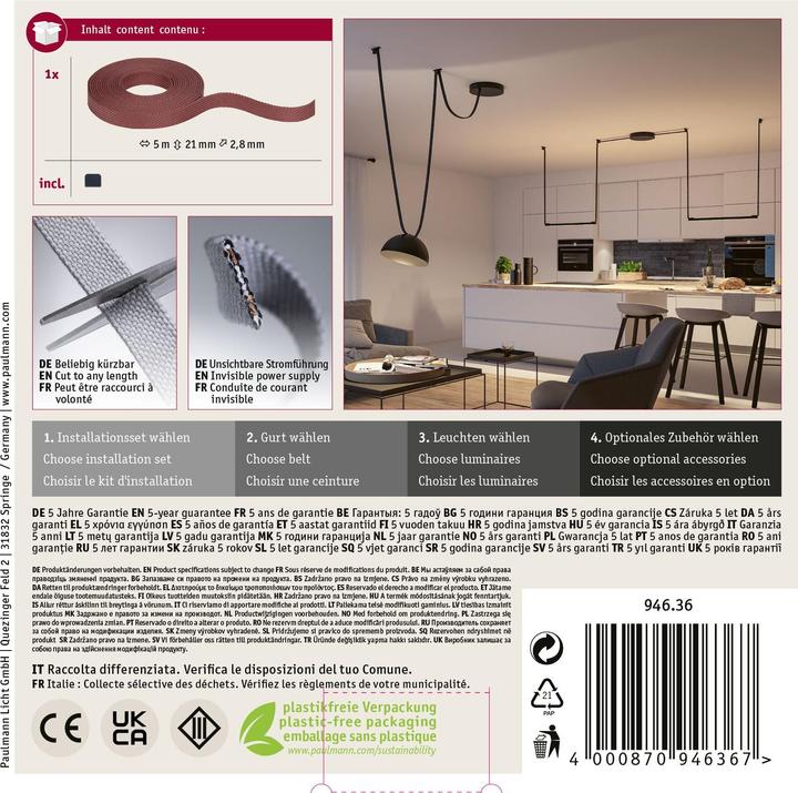 Produktbild Paulmann Gurt-System ULine Gurt