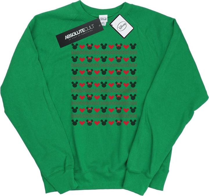 Image du produit Disney - Sweat MICKEY AND MINNIE CHRISTMAS HEARTS - Femme (XL)