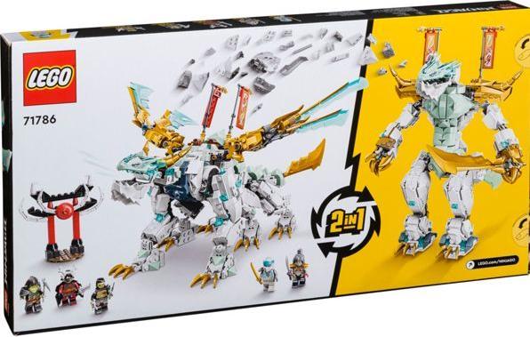 Actual product image LEGO Zane's ice dragon (71786, LEGO Ninjago)