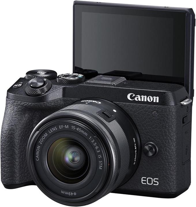 Produktbild Canon Eos M6 Ii (15 - 45 mm, 32.50 Mpx, APS-C / DX)