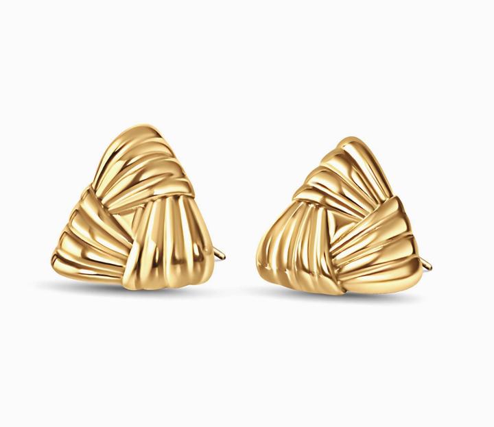 Actual product image Sensora Jewelry Kalmar Triangle Earrings (Stainless steel)