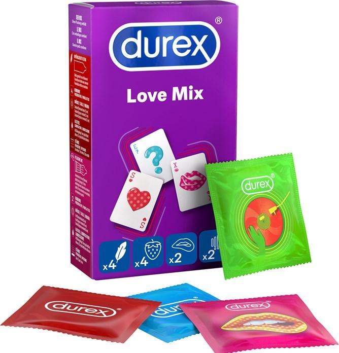 Actual product image Durex Love mix, condoms, 12 pieces (12 pcs.)
