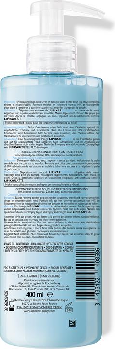 Image du produit La Roche Posay Lipikar Surgras Crème de Douche (400 ml)