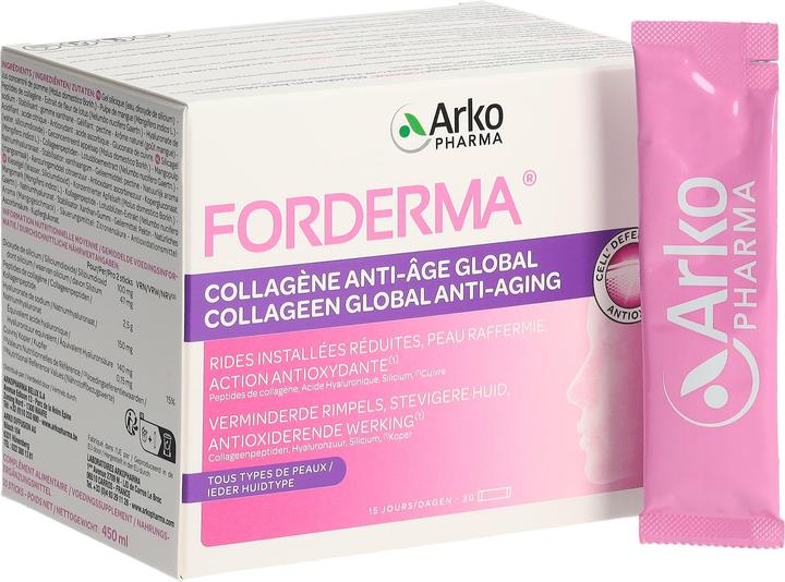 Produktbild Arkopharma Forderma Kollagen Anti-Aging Stick (30 Stück, 558 g)
