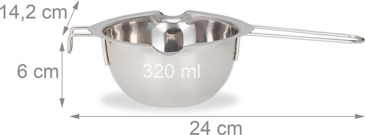 Productafbeelding Relaxdays Smeltkroes (11 cm, Metaal)
