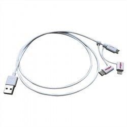 Actual product image Roline USB 2.0 Sync & Charging Cable Type A - Type C (1 m, USB 2.0)