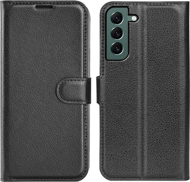 Actual product image MU Classic Litchi Leather Bookcover Series (Samsung Galaxy S23+)