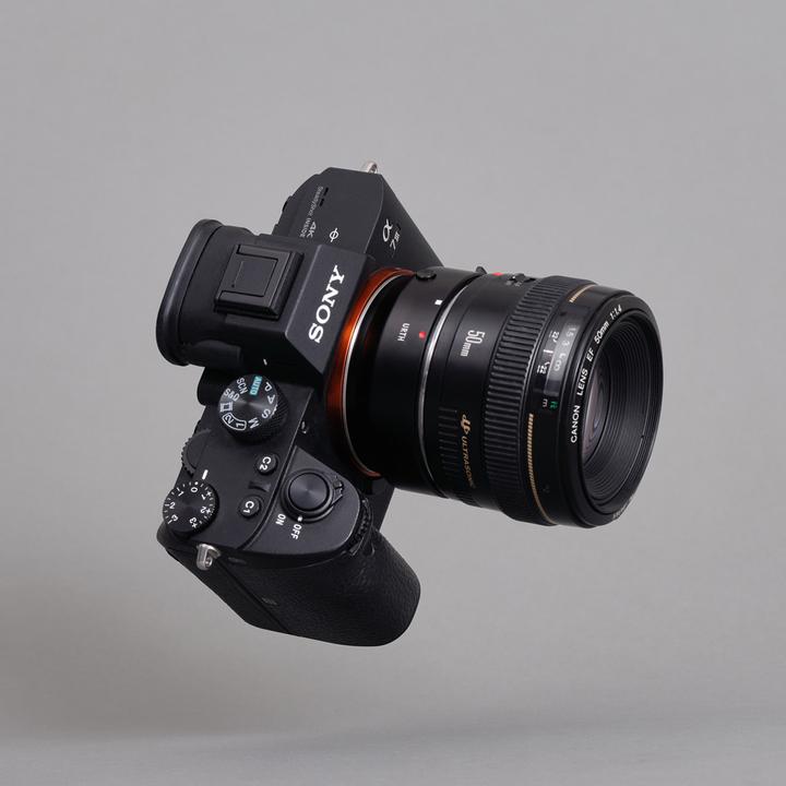Actual product image Urth Lens Mount Adapter: Compatible with Canon (EF / EF S) Lens to Sony E Camera Body (Electronic)