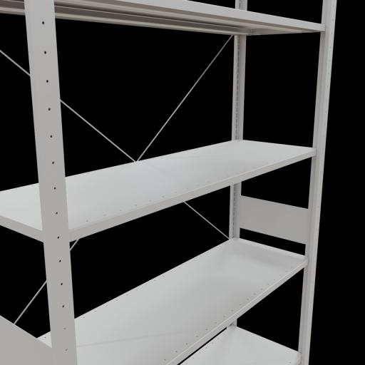 Actual product image Schulte Lagertechnik MULTIplus150 basic racking system with cross braces