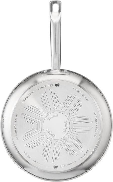 Immagine prodotto Tefal Virtuoso (28 cm, Padella per friggere, Acciaio inossidabile)