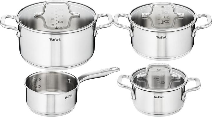 Image du produit Tefal Virtuose (16 cm, Casserole, Acier inoxydable)